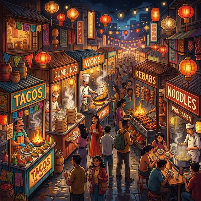 The World's Best Street Food: A Stomach-First Travel Guide